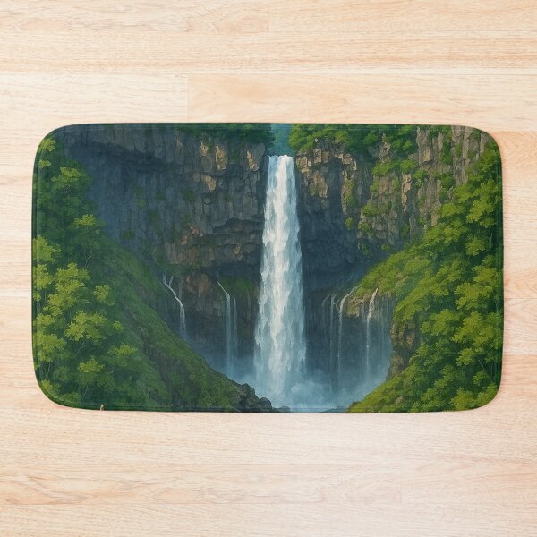 Item preview, The Kegon Falls at Nikko designed and sold by Takeda-art.