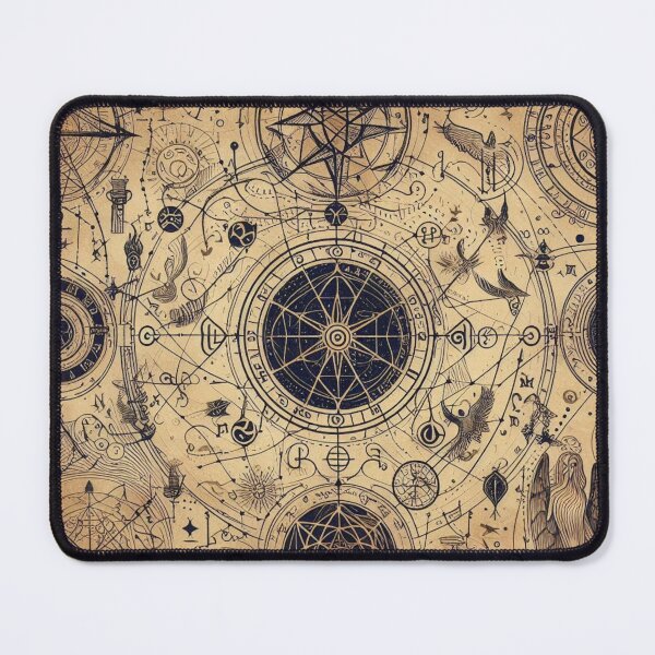 Item preview, Cartographer's Grimoire Aestetic, Trendy,Reloaded, Viral Drop 2025 designed and sold by Imaginarium of Chaos falcon88 .