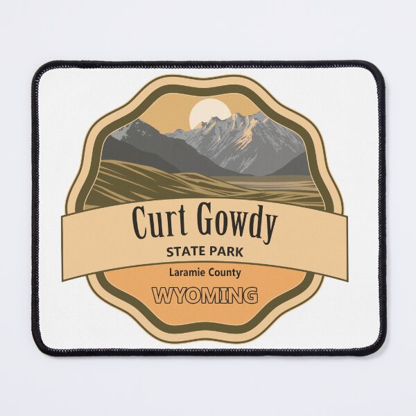 Item preview, Curt Gowdy State Park, Laramie County, Wyoming designed and sold by Wanderful-roads.