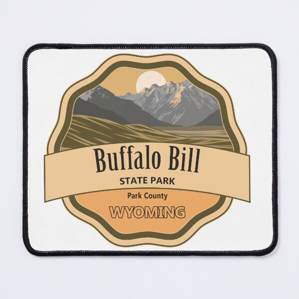 Item preview, Buffalo Bill State Park, Park County, Wyoming designed and sold by Wanderful-roads.