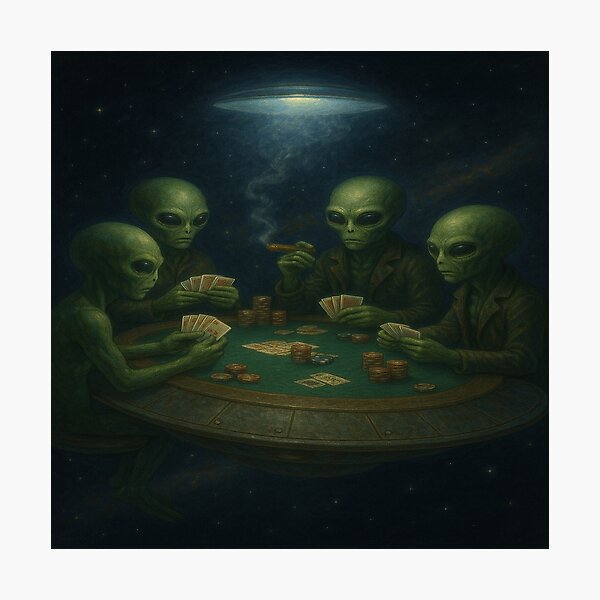 Item preview, Universal Bluff designed and sold by Abducted Treasures.