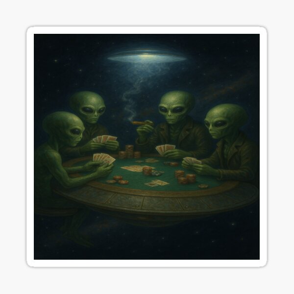 Item preview, Universal Bluff designed and sold by Abducted Treasures.