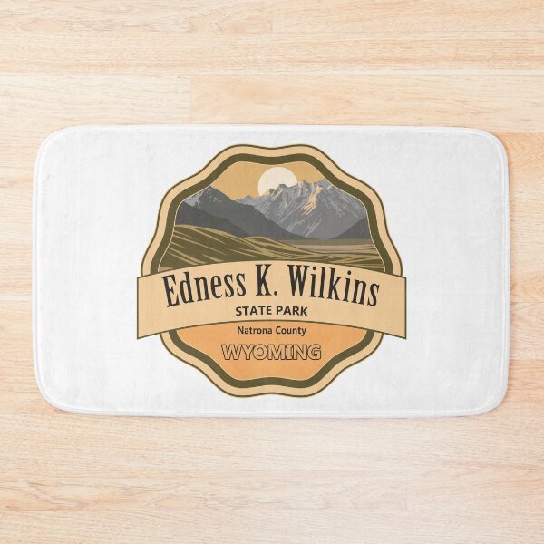Item preview, Edness K. Wilkins State Park, Natrona County, Wyoming designed and sold by Wanderful-roads.
