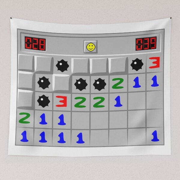 Item preview, Minesweeper Windows XP Retro Game designed and sold by bbarcesaj125.