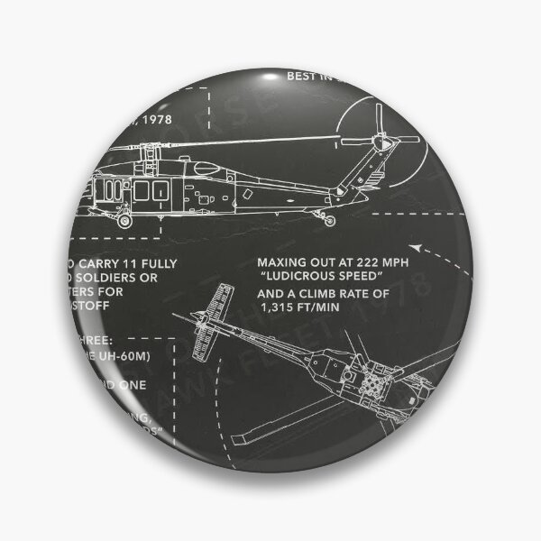 Item preview, Black hawk schematics designed and sold by FawnElaine Designs.