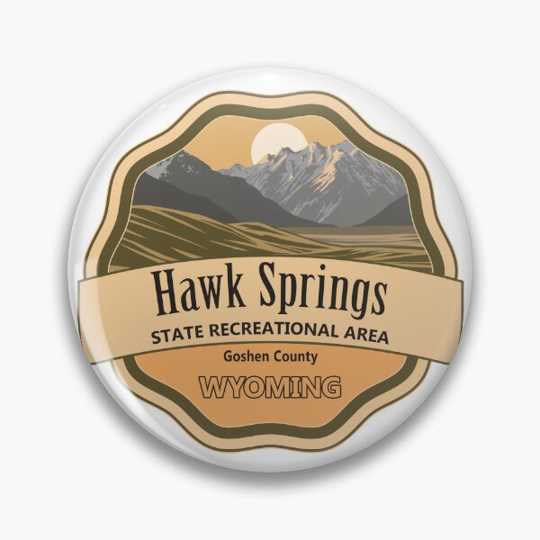Item preview, Hawk Springs State Recreation Area, Goshen County, Wyoming designed and sold by Wanderful-roads.