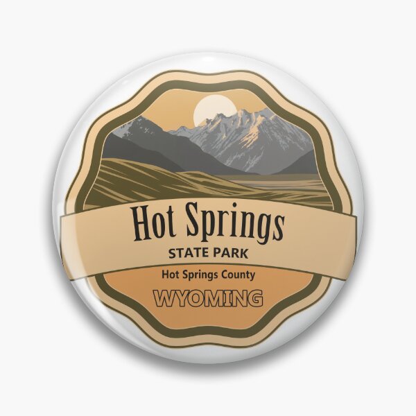 Item preview, Hot Springs State Park, Hot Springs County, Wyoming designed and sold by Wanderful-roads.