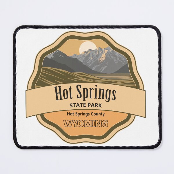 Item preview, Hot Springs State Park, Hot Springs County, Wyoming designed and sold by Wanderful-roads.