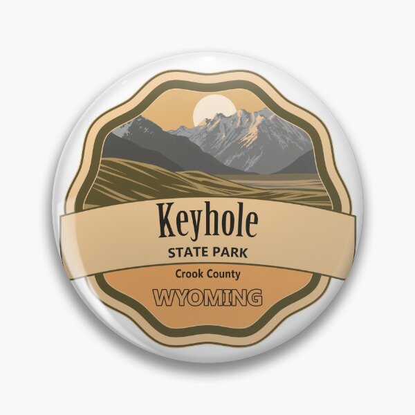 Item preview, Keyhole State Park, Crook County, Wyoming designed and sold by Wanderful-roads.