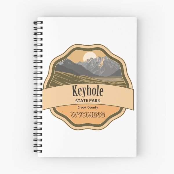 Item preview, Keyhole State Park, Crook County, Wyoming designed and sold by Wanderful-roads.