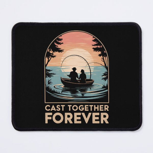 Item preview, Romantic Fishing Moments at Sunset – Cast Together Forever designed and sold by Taans-Creation.