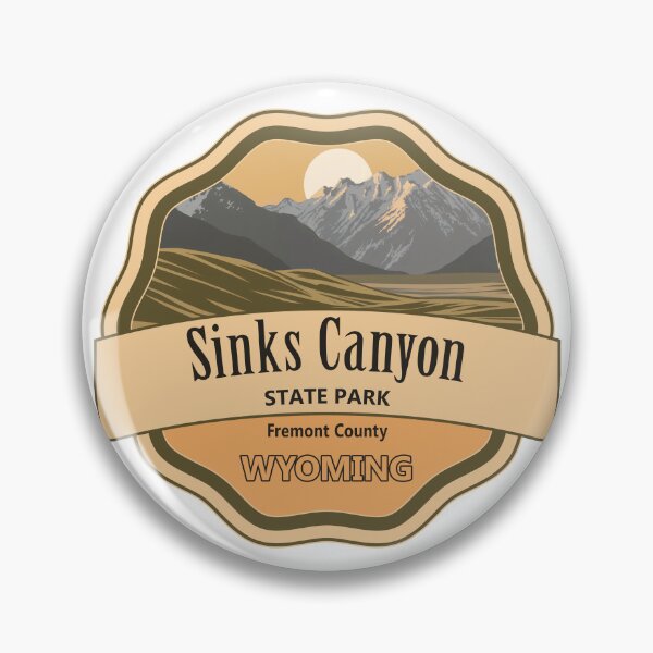 Item preview, Sinks Canyon State Park, Fremont County, Wyoming designed and sold by Wanderful-roads.
