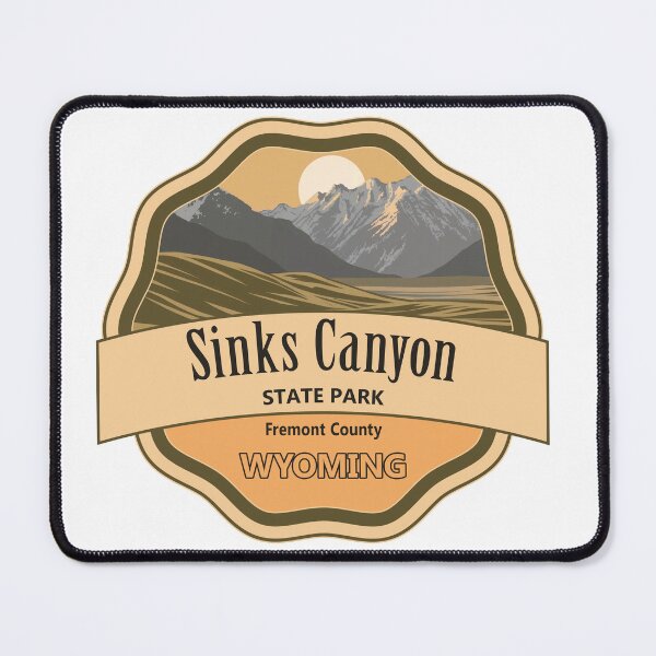 Item preview, Sinks Canyon State Park, Fremont County, Wyoming designed and sold by Wanderful-roads.