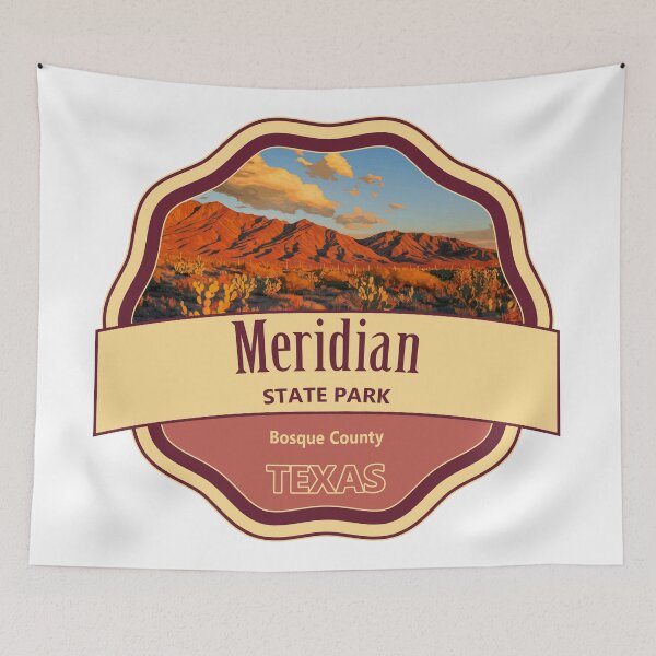 Item preview, Meridian State Park, Bosque County, Texas designed and sold by Wanderful-roads.