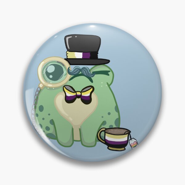 Item preview, Froggin Nonbinary designed and sold by PyroAshes.