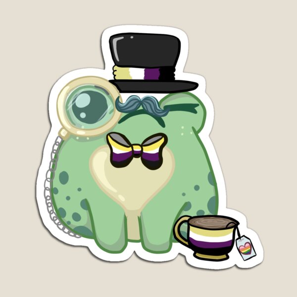 Item preview, Froggin Nonbinary designed and sold by PyroAshes.