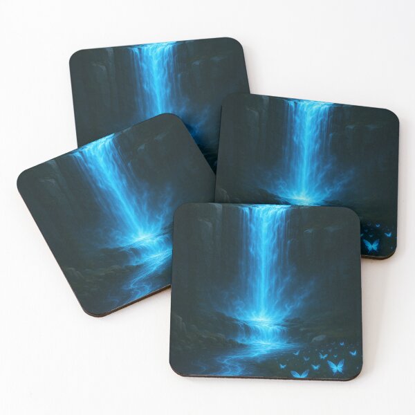 Item preview, The Blue Flame Falls designed and sold by Storm of Happiness.