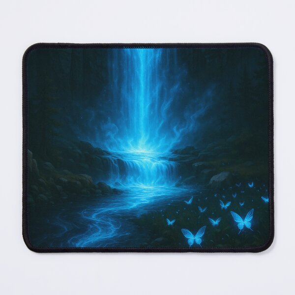 Item preview, The Blue Flame Falls designed and sold by Storm of Happiness.