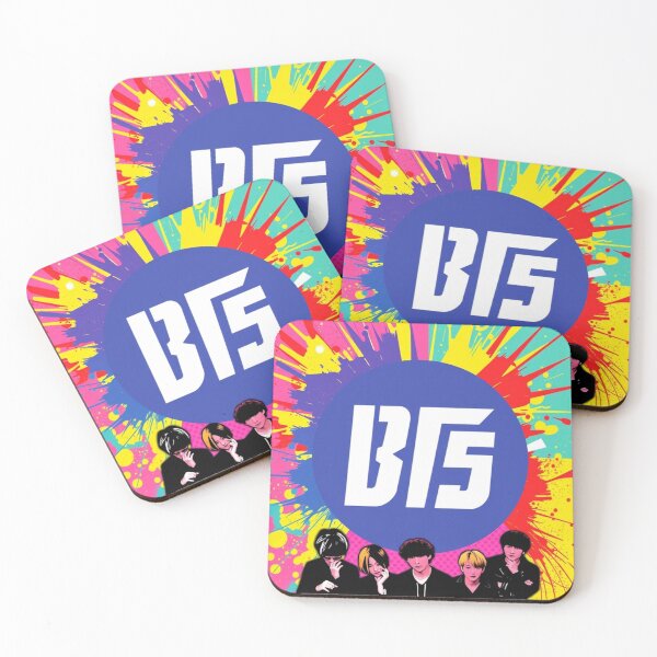 Item preview, BTS Pop Art Style - Warhol Inspired Design designed and sold by TwoDotsStudio.