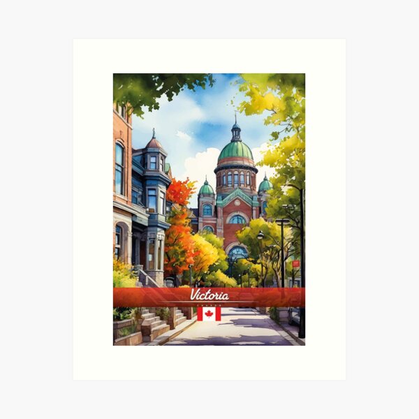 Item preview, Victoria Canada Travel  designed and sold by Thistle-TShop.