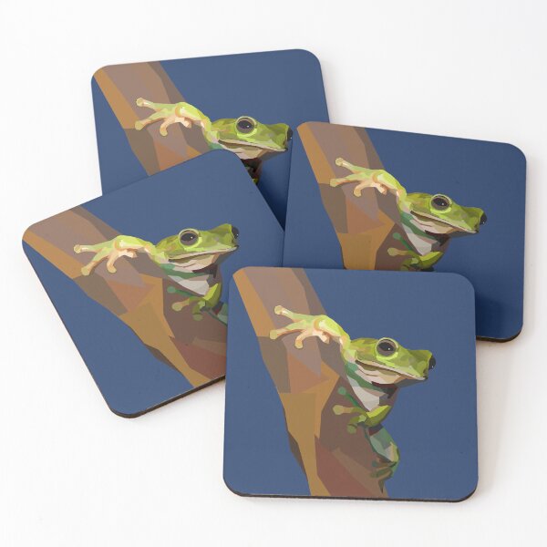 Item preview, Freddy the Australian Green Tree Frog - by Chris Corish designed and sold by CrookedPaintbrushStudios .