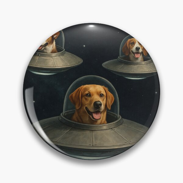 Item preview, Barkside of the Moon designed and sold by Abducted Treasures.
