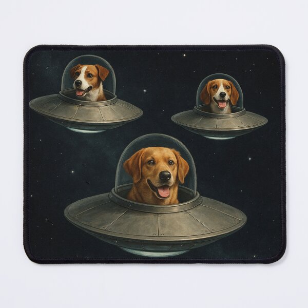 Item preview, Barkside of the Moon designed and sold by Abducted Treasures.