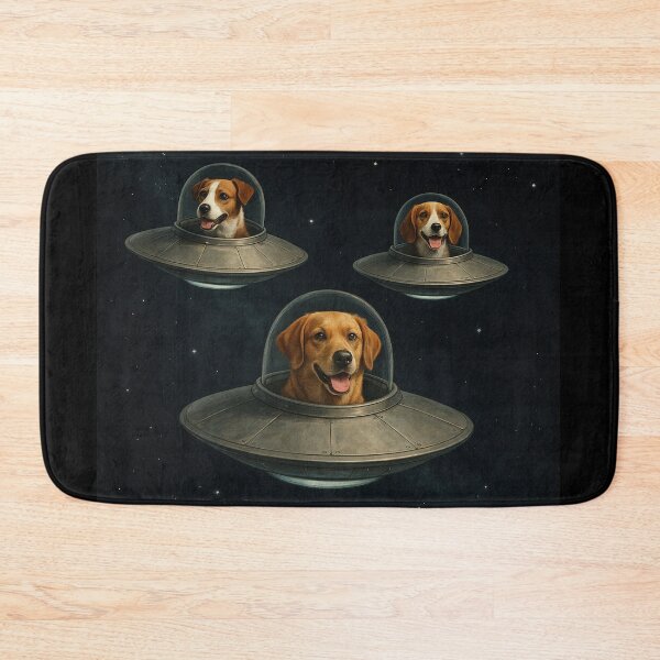 Item preview, Barkside of the Moon designed and sold by Abducted Treasures.