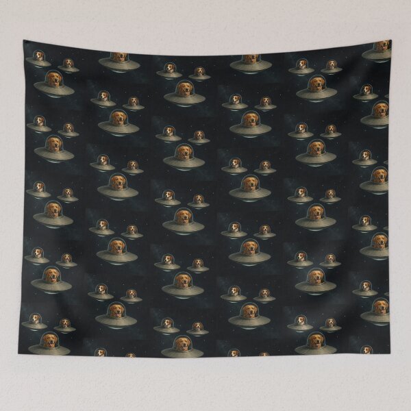 Item preview, Barkside of the Moon designed and sold by Abducted Treasures.