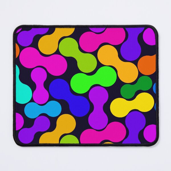 Item preview, Seamless Modern Fluid Shape Print with Dynamic Interlocking Forms and Colorful Geometric Cell Design for Wallpaper, Digital Art, and Playful Products designed and sold by SvitlanaSolo.