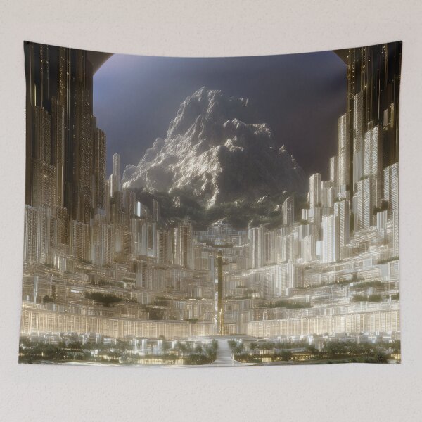 Item preview, City of the Celestials designed and sold by Matinez Pink.