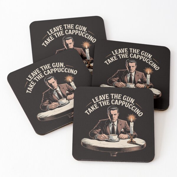 Item preview, Cappuccino Assassino – Leave the Gun Take the Cappuccino Shirt designed and sold by Slavicsoul.