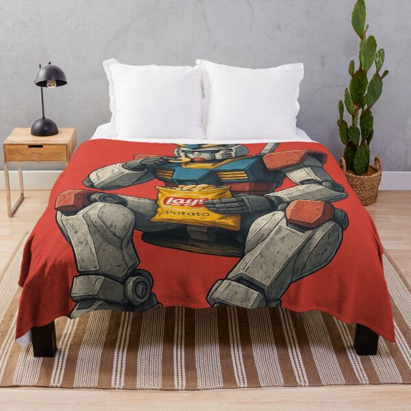 Item preview, Mecha & Chips: The Hero Takes a Snack Break designed and sold by AleTot.