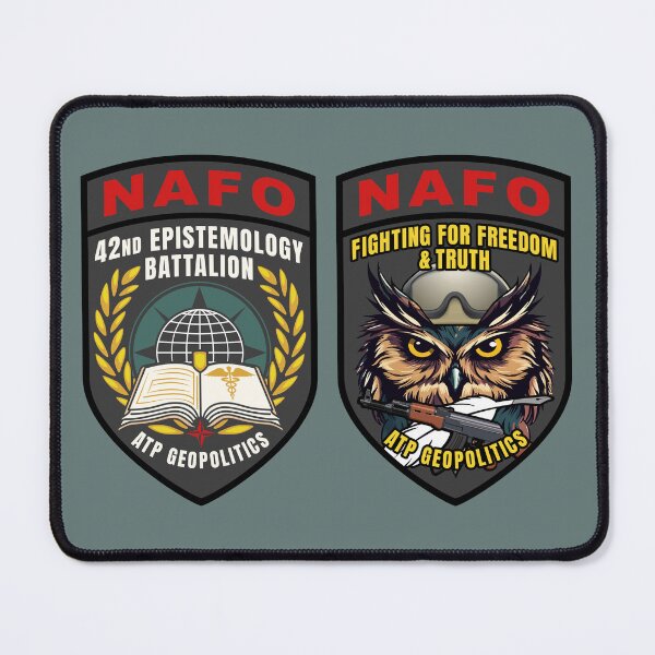 Item preview, ATP Geopolitics NAFO Patches designed and sold by ATP Geopolitics.