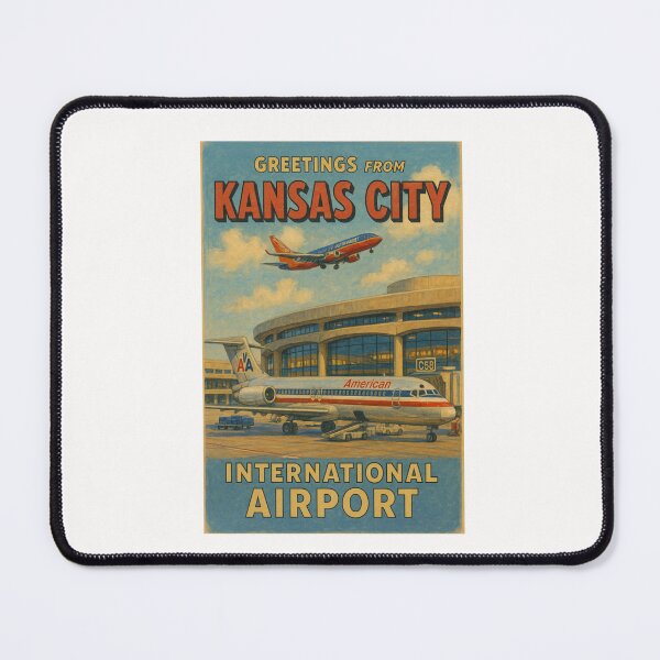 Item preview, Kansas City International Airport – Jetliners at Terminal C designed and sold by Places On Earth.