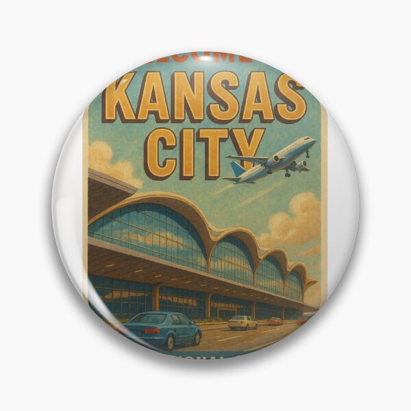 Item preview, Kansas City Airport – Arrival at Mid-Century Modern Terminal designed and sold by Places On Earth.