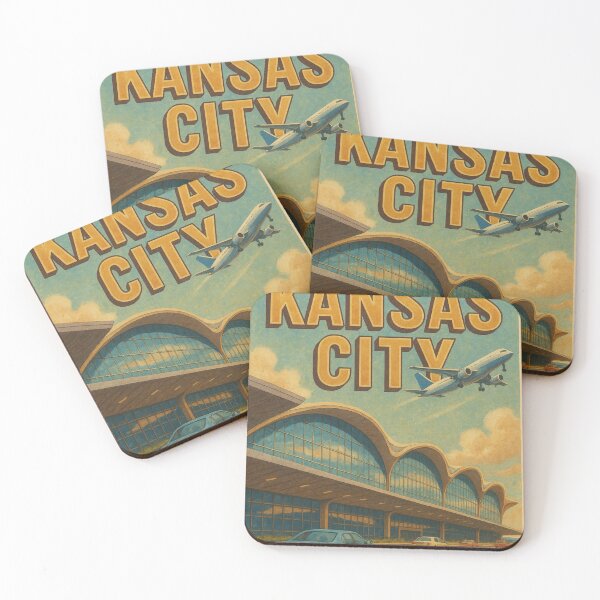 Item preview, Kansas City Airport – Arrival at Mid-Century Modern Terminal designed and sold by Places On Earth.
