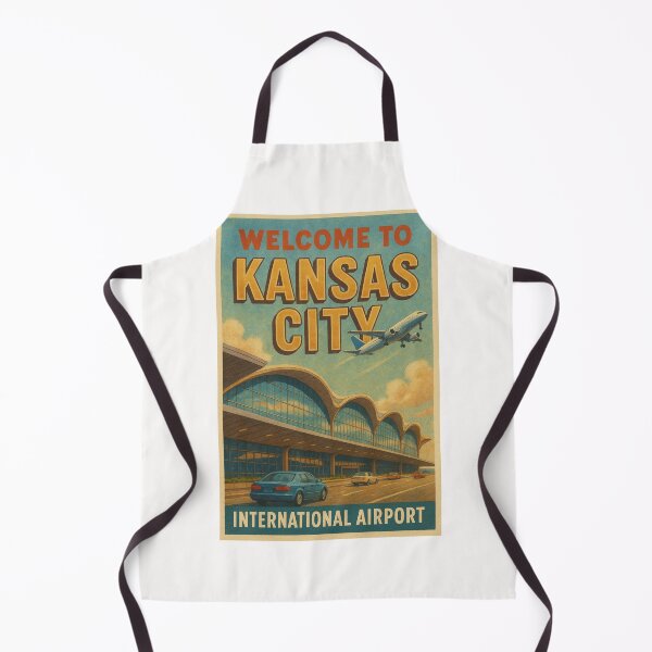 Item preview, Kansas City Airport – Arrival at Mid-Century Modern Terminal designed and sold by Places On Earth.