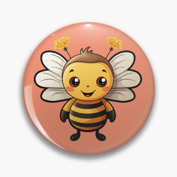 Item preview, Bee Cute – Kawaii Bee for World Bee Day designed and sold by Bearabilia.