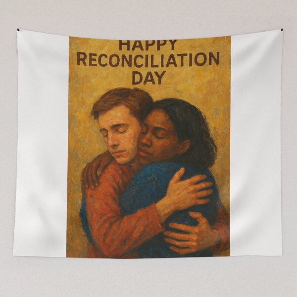Item preview, Reconciliation Day Embrace – Unity and Healing designed and sold by Places On Earth.