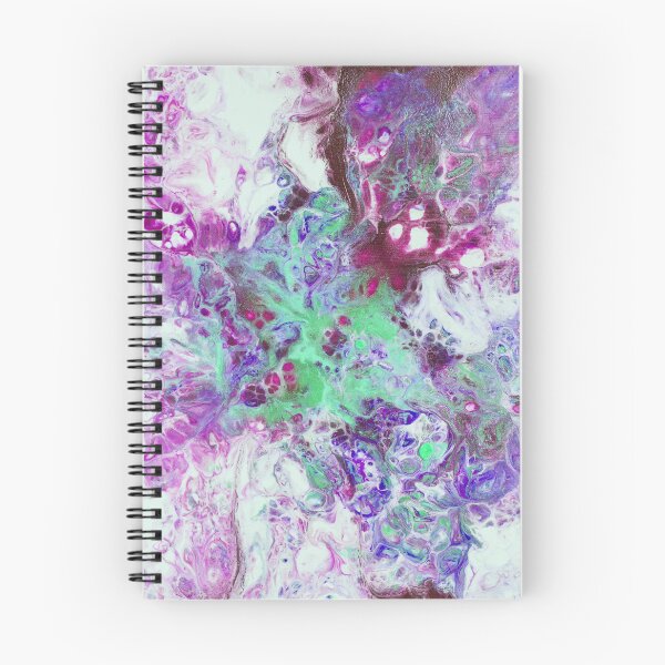 Item preview, Pink, Blue and Purple Acrylic Spill designed and sold by VariARTyPrints.