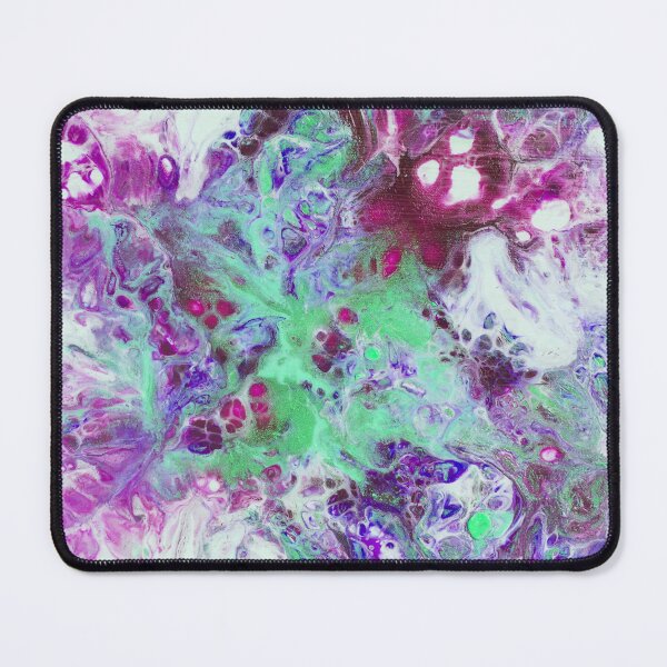 Item preview, Pink, Blue and Purple Acrylic Spill designed and sold by VariARTyPrints.