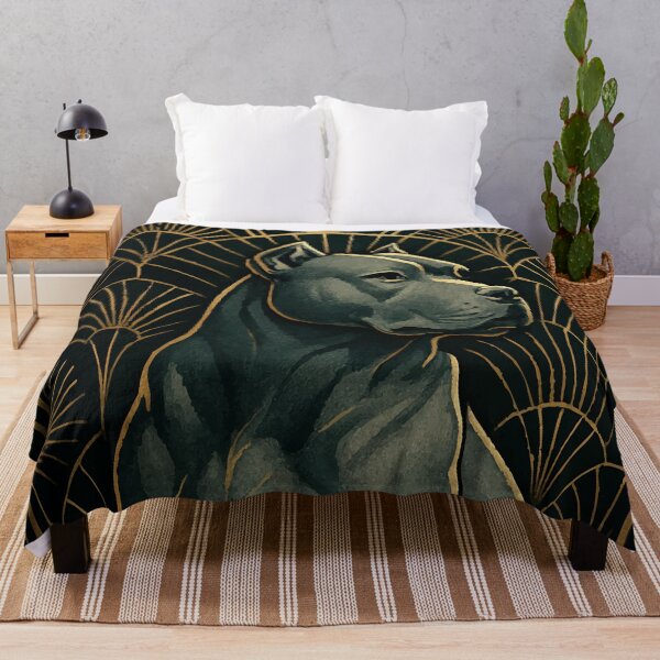 Item preview, Deco Guardian: Pit Bull Majesty designed and sold by AbstractAnom.