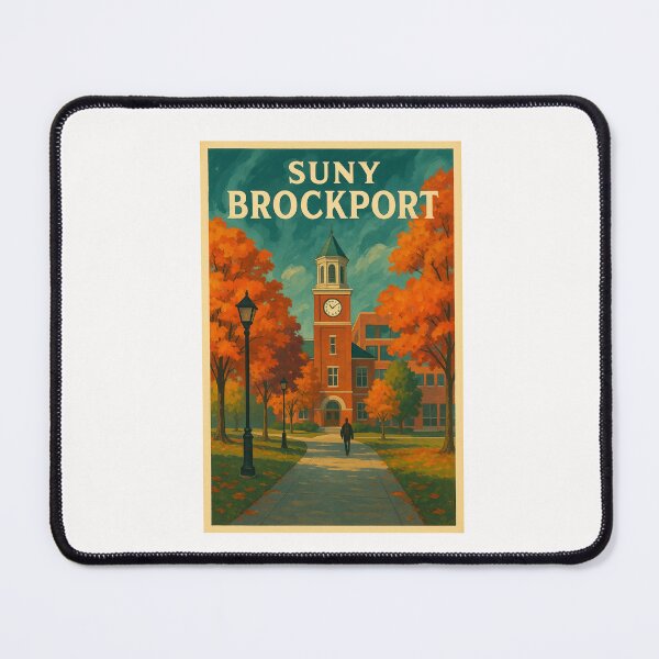 Item preview, SUNY Brockport Pathway and Tower in Fall designed and sold by Places On Earth.