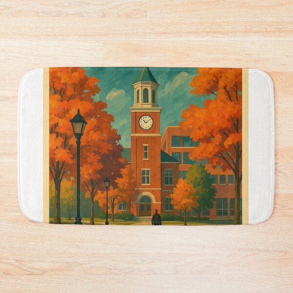 Item preview, SUNY Brockport Pathway and Tower in Fall designed and sold by Places On Earth.