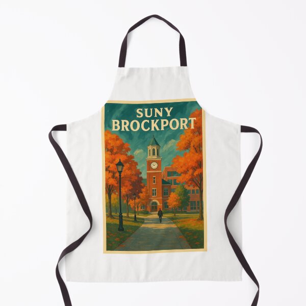 Item preview, SUNY Brockport Pathway and Tower in Fall designed and sold by Places On Earth.