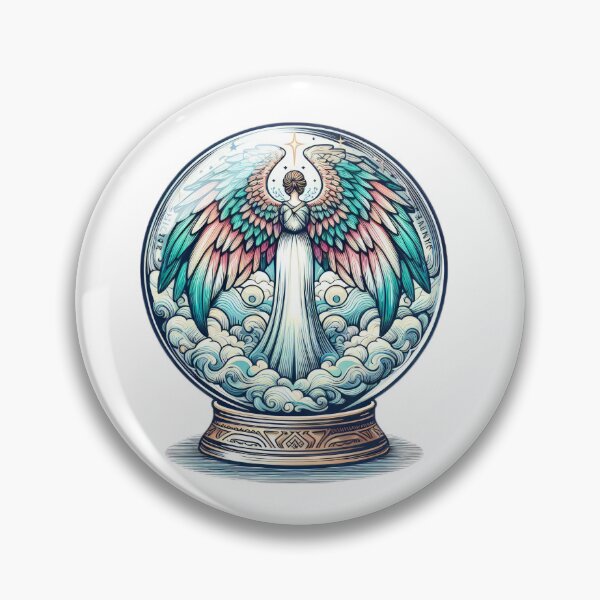 Item preview, Superhero angel sphere with angel wings ,Angel,angel art,divine power,Superhero designed and sold by Expressions-Sel.