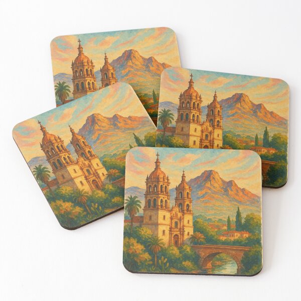 Item preview, Durango Mexico – Cathedral and Mountain View designed and sold by Places On Earth.
