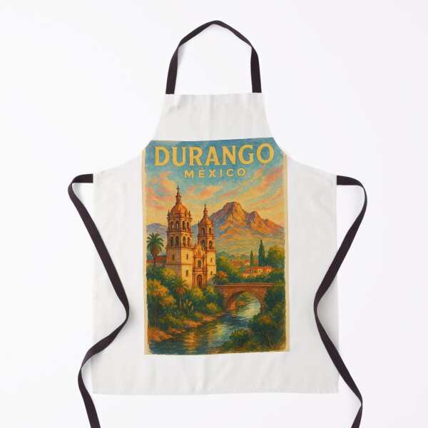 Item preview, Durango Mexico – Cathedral and Mountain View designed and sold by Places On Earth.