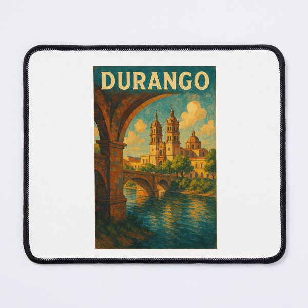 Item preview, Durango Cathedral Framed by Stone Bridge Arch designed and sold by Places On Earth.